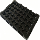 40-Cell Antistatic Semiconductor Component Blister Tray